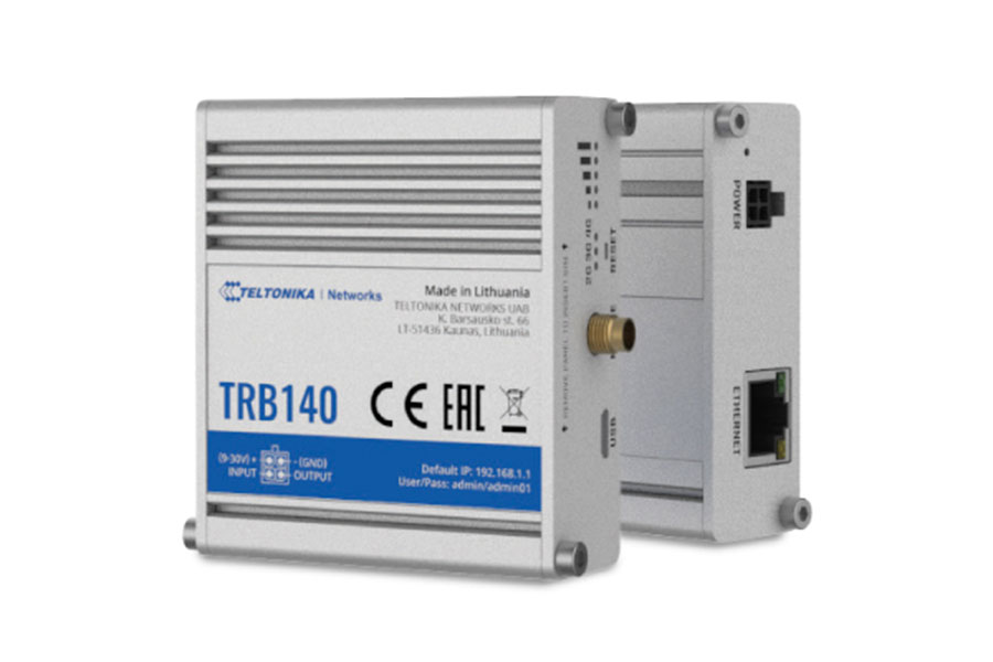 ویژگی های گیت وی صنعتی مدل TRB140