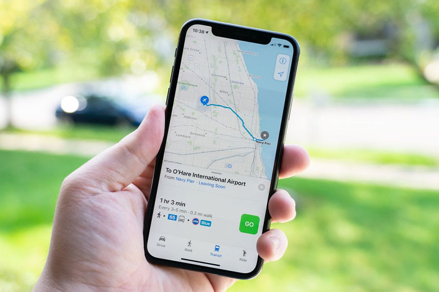 برنامه Apple Maps برای iOS