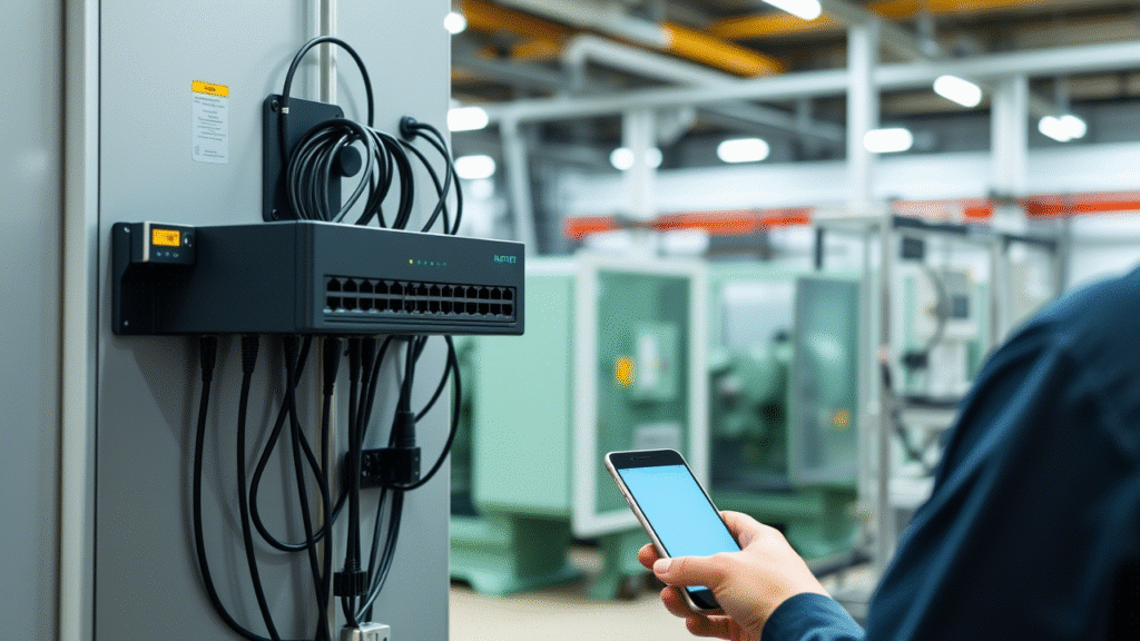 مدیریت روتر صنعتی از راه دور