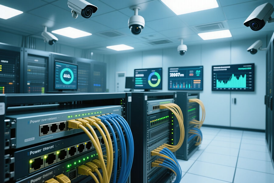 بهینه سازی زیرساخت های صنعتی با کاربردهای سوئیچ PoE صنعتی در مصرف برق